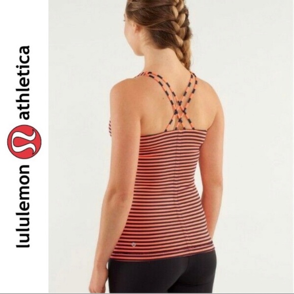Lululemon Athletica Free to Be Stripped Tank
